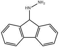 9H-fluoren-9-ylhydrazine 结构式