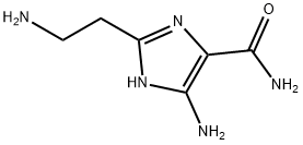 1H-Imidazole-4-carboxamide,  5-amino-2-(2-aminoethyl)-,500545-37-9,结构式