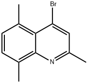 4-BROMO-2,5,8-TRIMETHYLQUINOLINE Struktur