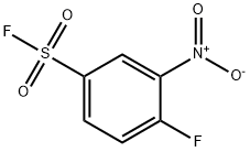 4-FLUORO-3-NITRO-BENZENESULFONYL FLUORIDE,500585-16-0,结构式