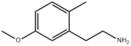 Benzeneethanamine, 5-methoxy-2-methyl- (9CI) 化学構造式
