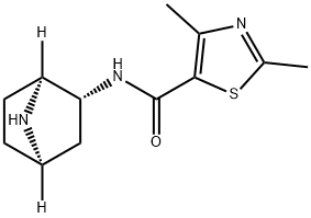 5-Thiazolecarboxamide,N-(1S,2R,4R)-7-azabicyclo[2.2.1]hept-2-yl-2,4- Structure