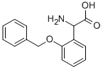 AMINO-(2-BENZYLOXY-PHENYL)-ACETIC ACID Struktur