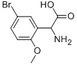 AMINO(5-BROMO-2-METHOXYPHENYL)ACETIC ACID price.