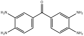 4,4'-カルボニルビス(1,2-ベンゼンジアミン) 化学構造式
