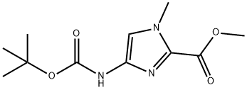 500701-36-0 1H-IMIDAZOLE-2-CARBOXYLIC ACID, 4-[[(1,1-DIMETHYLETHOXY)CARBONYL]AMINO]-1-METHYL-, METHYL ESTER