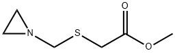 Acetic acid, [(1-aziridinylmethyl)thio]-, methyl ester (9CI),500731-48-6,结构式