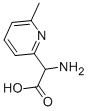 ALPHA-氨基-6-甲基-2-吡啶乙酸 结构式