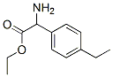 Benzeneacetic acid, alpha-amino-4-ethyl-, ethyl ester (9CI),500772-92-9,结构式