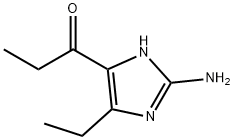 1-Propanone,  1-(2-amino-5-ethyl-1H-imidazol-4-yl)-  (9CI),500774-43-6,结构式