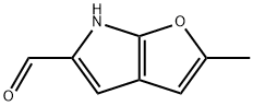 6H-Furo[2,3-b]pyrrole-5-carboxaldehyde, 2-methyl- (9CI) 结构式