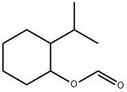 Cyclohexanol,2-(1-methylethyl)-,formate(9CI) 结构式