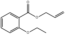 Benzoic acid, 2-ethoxy-, 2-propenyl ester (9CI) 化学構造式