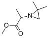 1-Aziridineaceticacid,alpha,2,2-trimethyl-,methylester(9CI) Structure