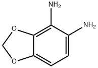 1,3-Benzodioxole-4,5-diamine 结构式