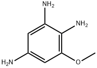 1,2,4-Benzenetriamine,  6-methoxy-,500862-50-0,结构式