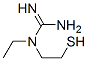 Guanidine, N-ethyl-N-(2-mercaptoethyl)- (9CI) 化学構造式