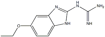 Guanidine, (5-ethoxy-1H-benzimidazol-2-yl)- (9CI) 结构式