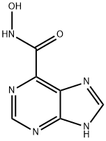 1H-Purine-6-carboxamide,  N-hydroxy-  (9CI) 结构式