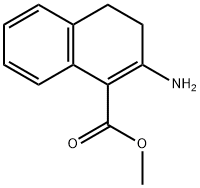 1-Naphthalenecarboxylicacid,2-amino-3,4-dihydro-,methylester(9CI) Structure