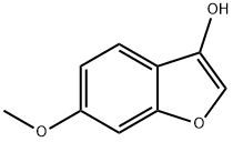 3-Benzofuranol,  6-methoxy- 结构式