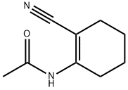 N-(2-Cyano-cyclohex-1-enyl)-acetaMide Structure