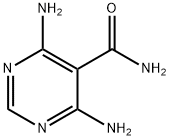 4,6-DIAMINOPYRIMIDINE-5-CARBOXAMIDE Struktur