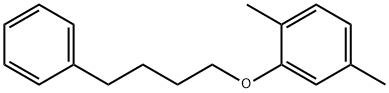 1,4-二甲基-2-(4-苯基丁氧基)苯 结构式