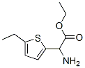 2-Thiopheneaceticacid,alpha-amino-5-ethyl-,ethylester(9CI) Structure