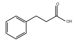 3-Phenylpropionic acid Struktur