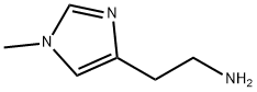 2-(1-methylimidazol-4-yl)ethanamine,501-75-7,结构式