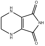 1H-Pyrrolo[3,4-b]pyrazine-5,7(2H,6H)-dione,  3,4-dihydro- Structure