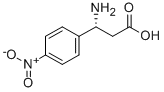 (R)-3-(P-NITROPHENYL)-BETA-ALANINE
 Struktur