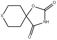 1-Oxa-8-thia-3-azaspiro[4.5]decane-2,4-dione(9CI) 结构式