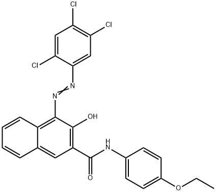 N-(4-Ethoxyphenyl)-3-hydroxy-4-[(2,4,5-trichlorphenyl)azo]naphthalin-2-carboxamid