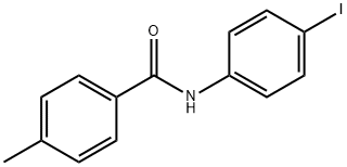 N-(4-碘苯基)-4-甲基苯甲酰胺,501352-80-3,结构式