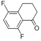 5,8-DIFLUORO-3,4-DIHYDRONAPHTHALEN-1(2H)-ONE Struktur