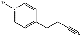 4-Pyridinepropanenitrile, 1-oxide (9CI) Structure