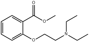 o-[2-(Diethylamino)ethoxy]benzoic acid methyl ester,5014-25-5,结构式