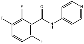 Benzamide, 2,3,6-trifluoro-N-4-pyridinyl- (9CI),501442-51-9,结构式