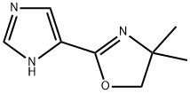 Oxazole,  4,5-dihydro-2-(1H-imidazol-4-yl)-4,4-dimethyl-  (9CI) Struktur