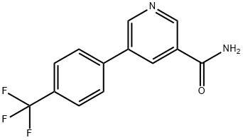 501667-59-0 5-(4-(trifluoromethyl)phenyl)pyridine-3-carboxamide