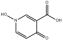 3-Pyridinecarboxylic acid, 1,4-dihydro-1-hydroxy-4-oxo- (9CI) Struktur