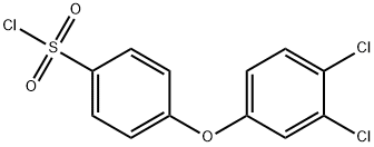 4-(3,4-DICHLOROPHENOXY)BENZENESULFONYL CHLORIDE Structure