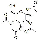 methyl tetra-O-acetyl-alpha-D-mannopyranoside Struktur