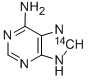 ADENINE-8-14C Structure