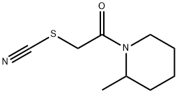 Thiocyanic acid, 2-(2-methyl-1-piperidinyl)-2-oxoethyl ester (9CI),501915-97-5,结构式