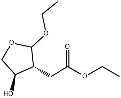 3-Furanaceticacid,2-ethoxytetrahydro-4-hydroxy-,ethylester,(3R,4R)-(9CI)|