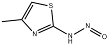 2-Thiazolamine,  4-methyl-N-nitroso- Struktur