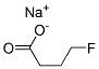 4-フルオロ酪酸ナトリウム 化学構造式